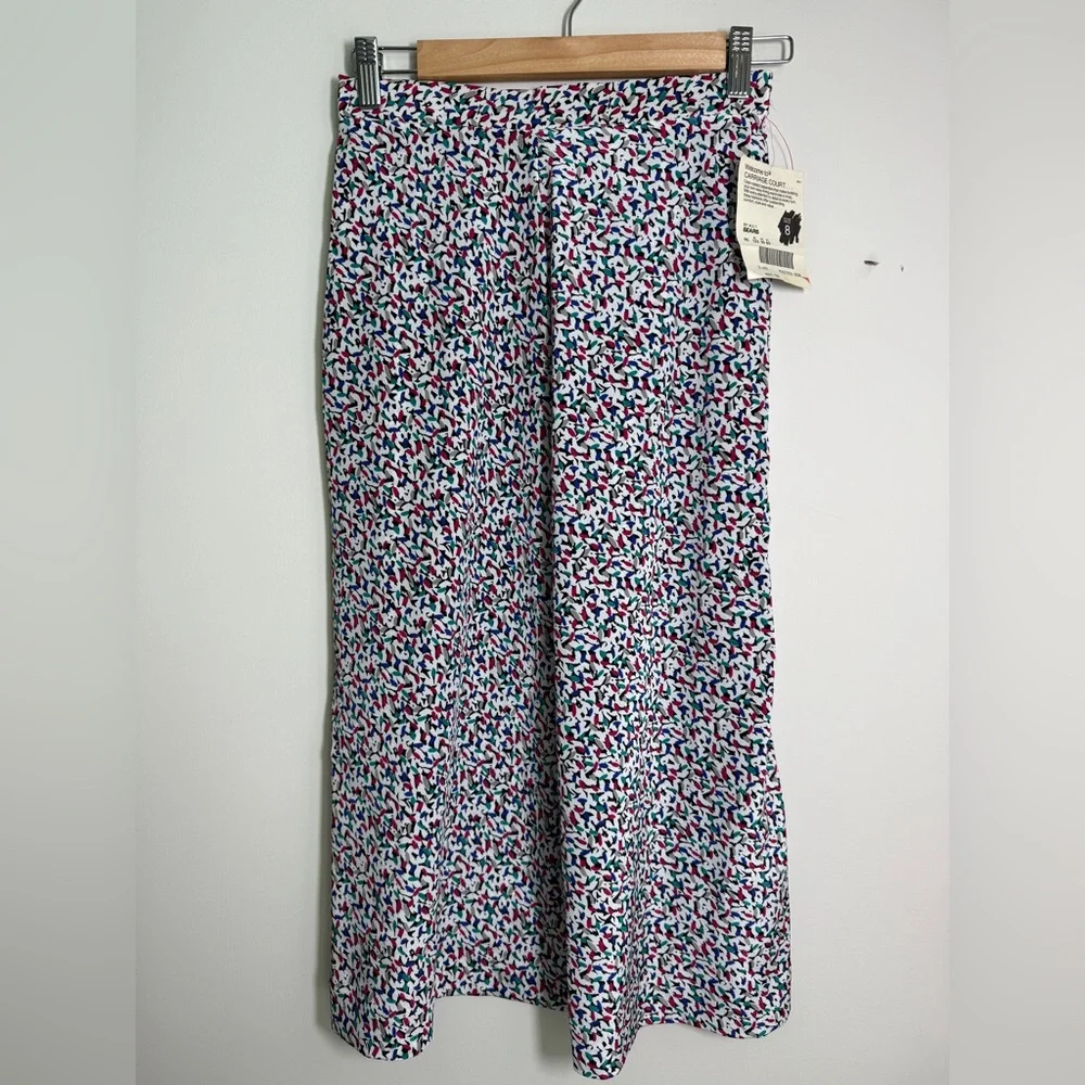 VINTAGE 80s deadstock CARRIAGE COURT midi SKIRT